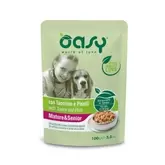 Oasy Strips Mature & Senior z indykiem i groszkiem 100g