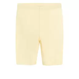 , Legginsy dziewczęce, kolarki, prążkowane, żółte