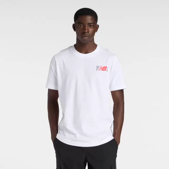 Koszulka męska New Balance MT6179UMWT – biała
