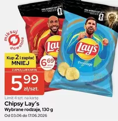 Lay'S - Chipsy Lay's Wybrane rodzaje