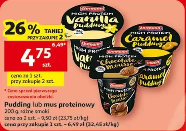 Pudding lub mus proteinowy