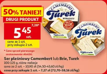 Ser pleśniowy Camembert lub Brie