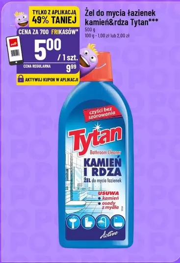 Żel do mycia łazienek kamień & rdza