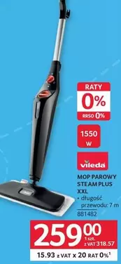 Vileda - MOP PAROWY STEAM PLUS XXL