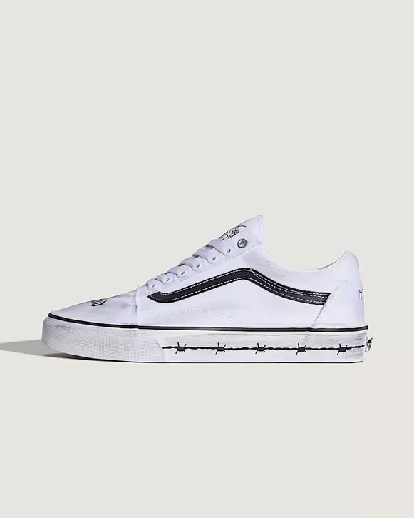 Vans X Travis Barker Old Skool Schuhe VANS Wei HERO