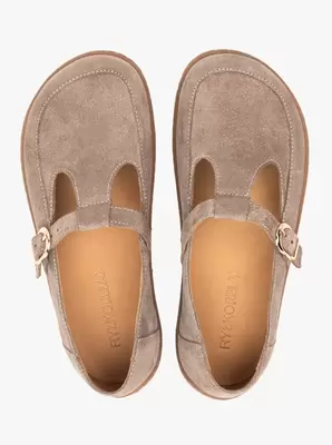 Szare baleriny barefoot