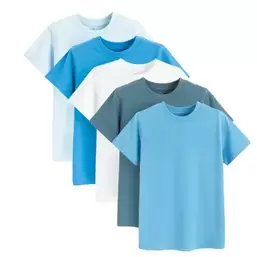 , T-shirt chłopięcy, mix, zestaw, 5 szt.