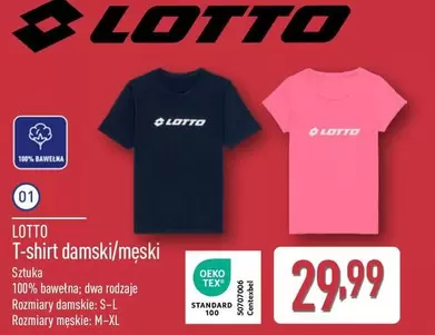 Lotto - T-shirt damski/męski
