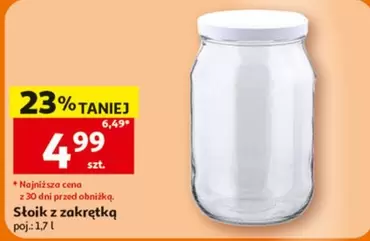 Słoik z zakrętką