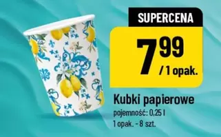 Kubki papierowe