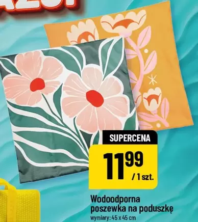 Wodoodporna poszewka na poduszkę