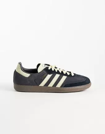 Adidas Originals – Samba OG – Buty sportowe w kolorze czarnym i kremowym z efektem spękania