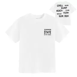 , T-shirt chłopięcy, biały