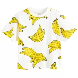 , T-shirt chłopięcy, biały