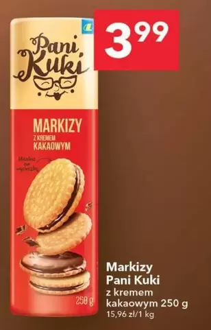 Markizy z kremem kakaowym