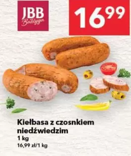 Kiełbasa z czosnkiem niedźwiedzim