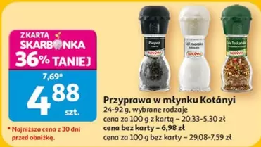 Przyprawa w młynku