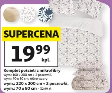 Komplet pościeli z mikrofibry