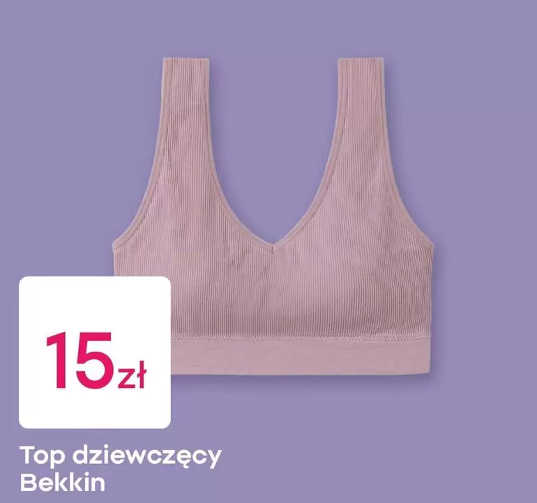 Top dziewczęcy