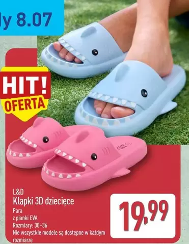 Klaptki 3D dzieciece