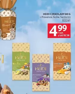 Santorini - HEIDI CZEKOLADY 80 G