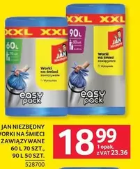 YORKI NA ŚMIECI ZAWIJANE 60 L 70 SZT., 90 L 50 SZT. 528700