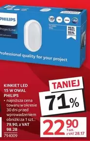 Philips - KINKIET LED 15 W OVAL