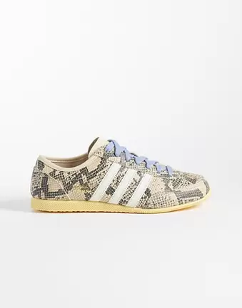 Adidas Originals – Japan Decon – Beżowe buty sportowe we wzór skóry węża