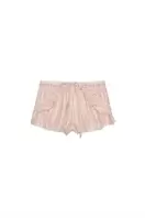 STRIPED SHORTS WITH RUFFLES