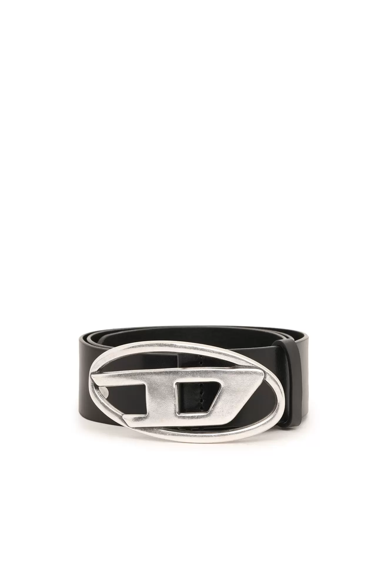 Cintura 3.9 cm in pelle con fibbia a D