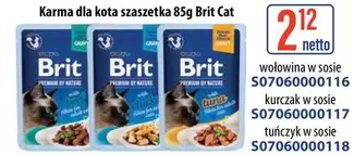 Cat - Karma dla kota szaszetka 85g