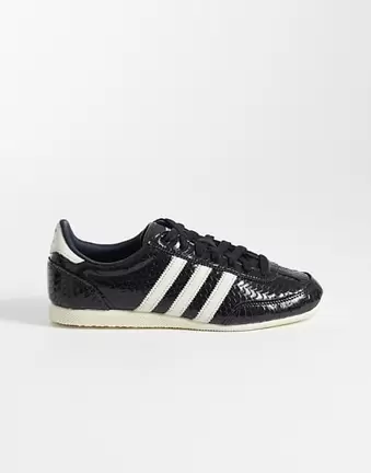 Adidas Originals – Japan – Czarne buty sportowe we wzór skóry węża