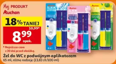 Żel do WC z podwójnym aplikatorem