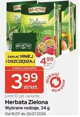 Herbata Zielona Wybrane rodzaje