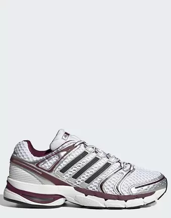 Adidas Originals Adistar Control 5 buty sportowe w kolorze białym i burgundowym