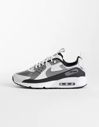 Nike – Air Max 90 Drift – Szaro-czarne buty sportowe