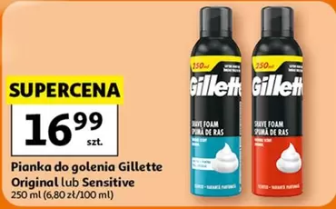 De - Pianka do golenia Original lub Sensitive