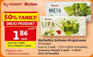Herbatka ziołowa ekspresowa