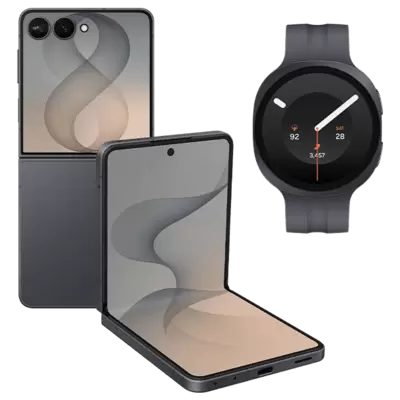 Samsung Galaxy Z Flip8 5G + Galaxy Watch9 40mm LTE