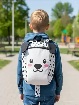 Plecak dziecięcy z motywem psa