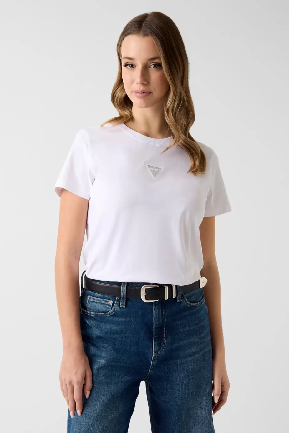 Camiseta de pedrería