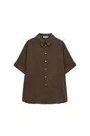 SHORT SLEEVE FLOWING SHIRT