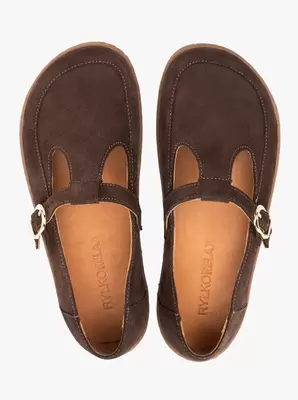Brązowe baleriny barefoot