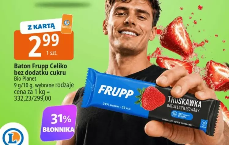 Planet - Baton Frupp Celiko bez dodatku cukru