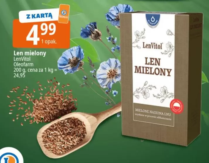 Len mielony
