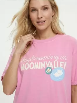 Bawełniana koszulka z krótkim rękawem The Moomins