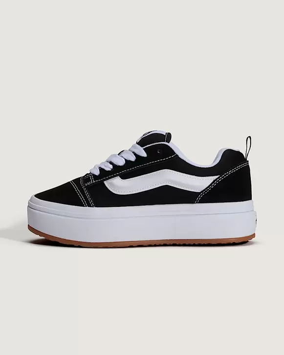 Knu Skool Platform Lite Schuhe VANS Schwarz HERO