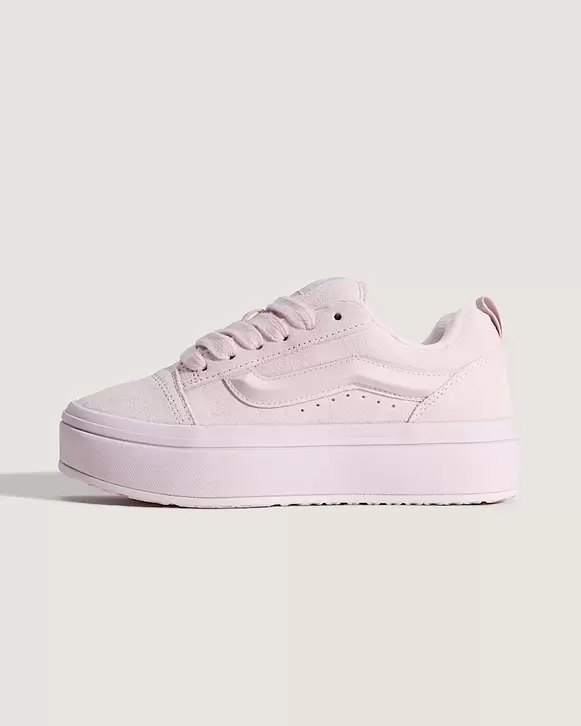 Knu Skool Platform Lite Schuhe VANS Rosa HERO