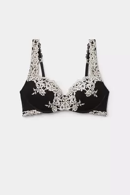 Biustonosz Super Push-Up Gioia Pretty Flowers