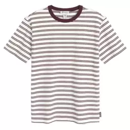 T-shirt w paski o kroju relaxed